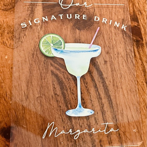 Signature Cocktail Sign - Picture 3 of 5